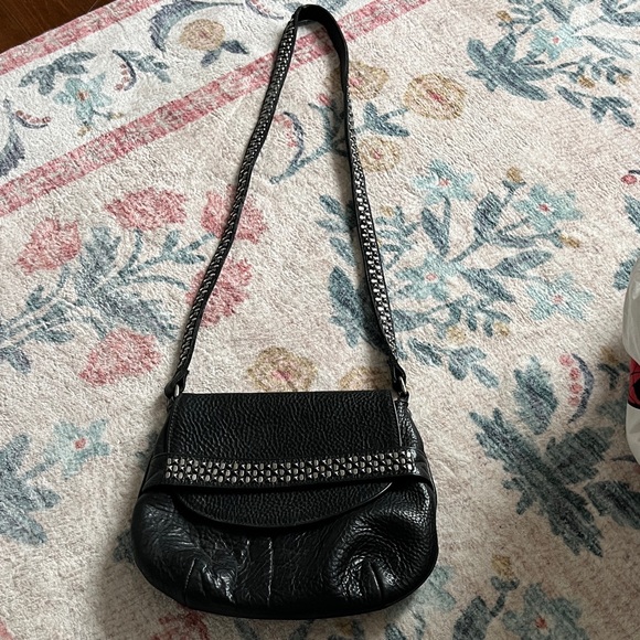 Calleen Cordero Handbags - Chic Black Crossbody Bag with Studded Detail